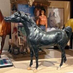Breyer Model Horse Black Arabian Stallion